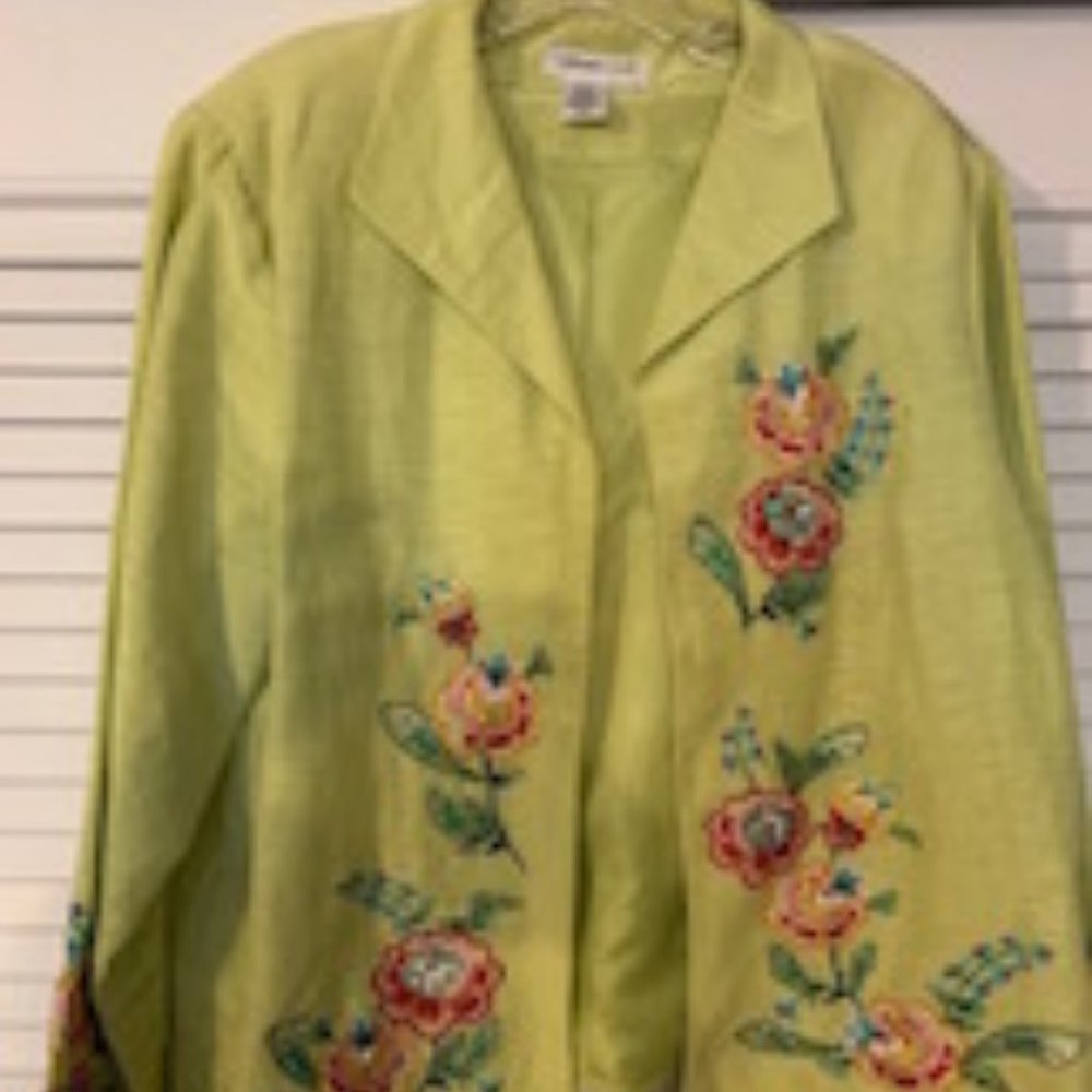Coldwater Creek Jacket Green Size L